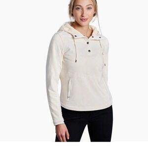 KUHL Aero Fleece Pullover Ivory size XL New With Tags